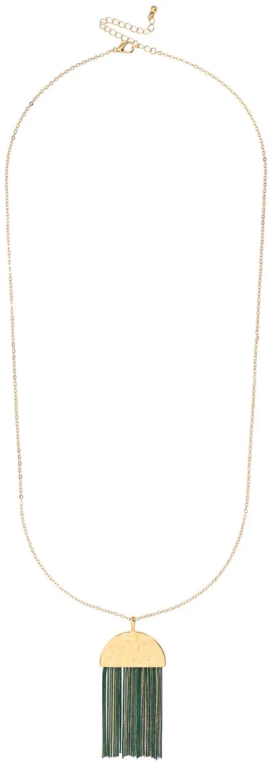 Kette - Green Tassel