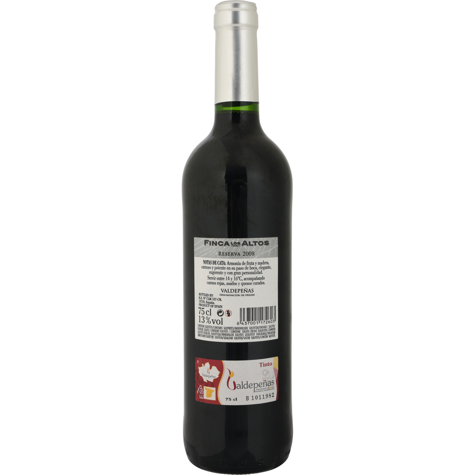 Finca los Altos Reserva Valdepeñas 75cl