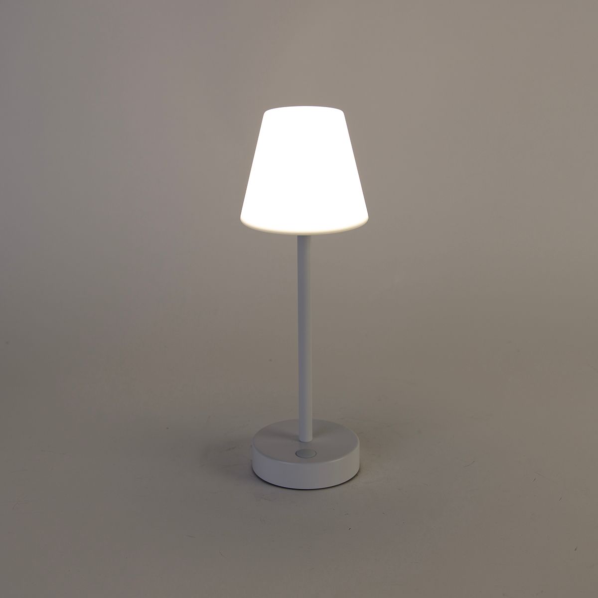 Tafellamp wit incl. LED oplaadbaar met touch dimmer - Renata