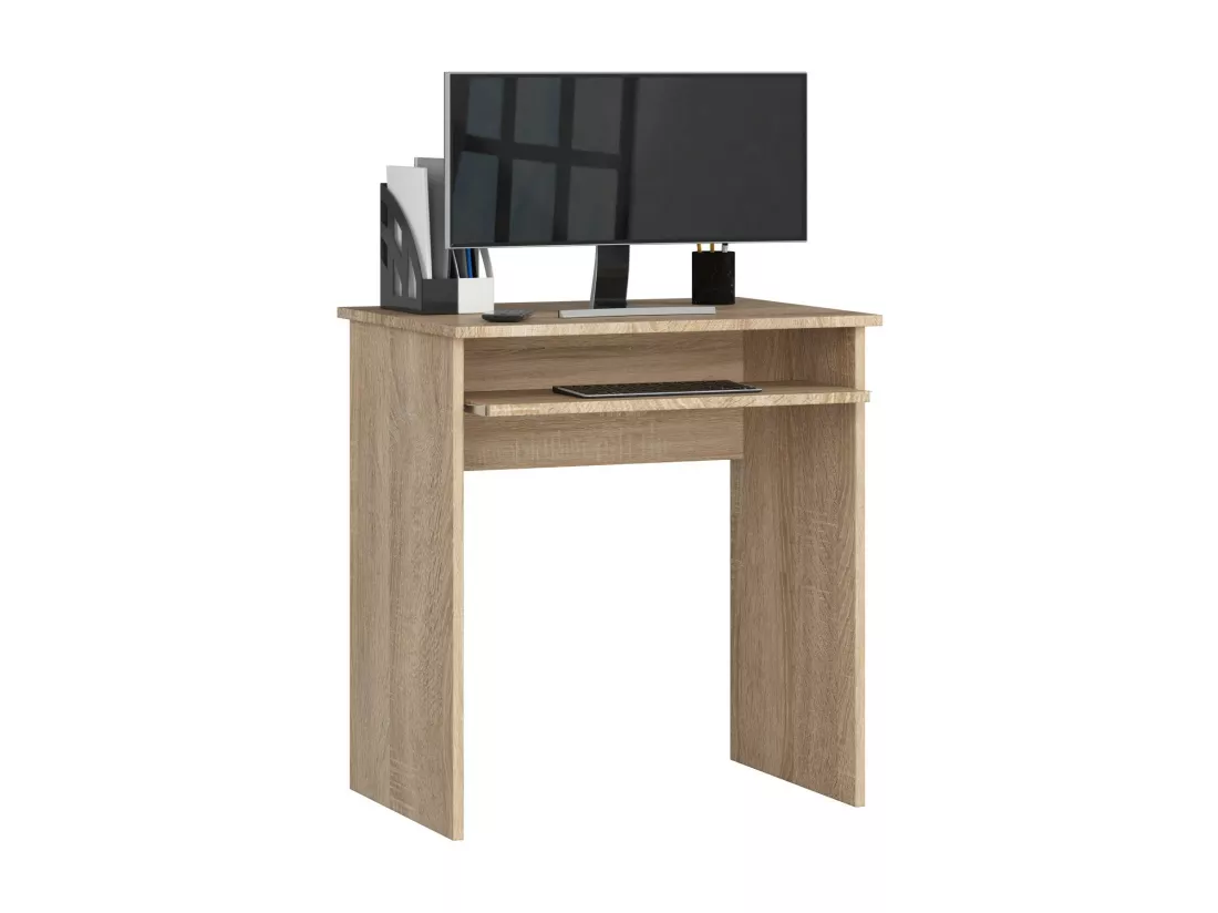 Petit bureau d'ordinateur AKORD STAR Chêne Sonoma 68 cm couleur Chêne Sonoma 1 étagère 68x51x74 cm