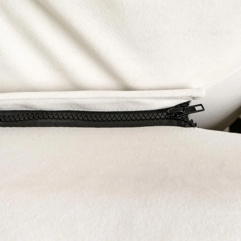 BAJONNA - Tweepersoonsbed - Lichtbeige - 160 x 200 cm - Polyester