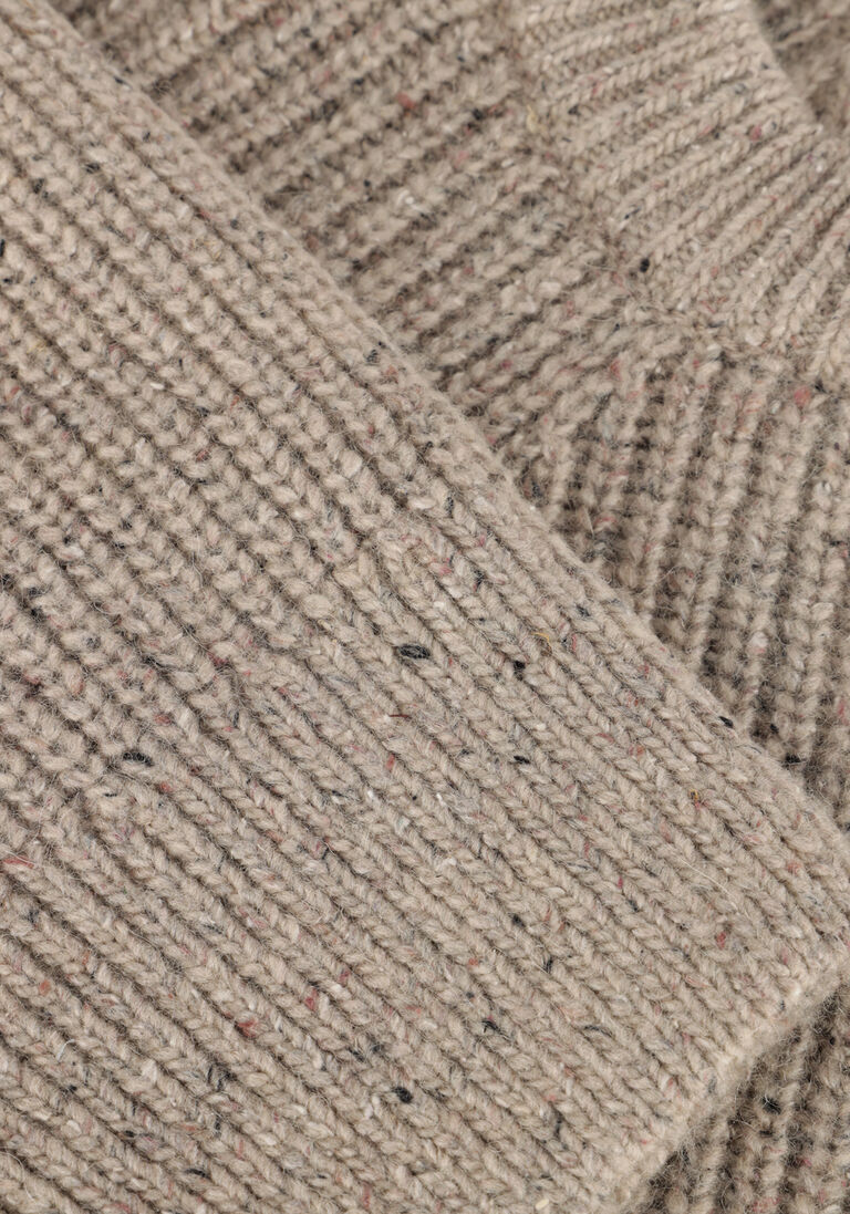 beige drykorn trui rippley