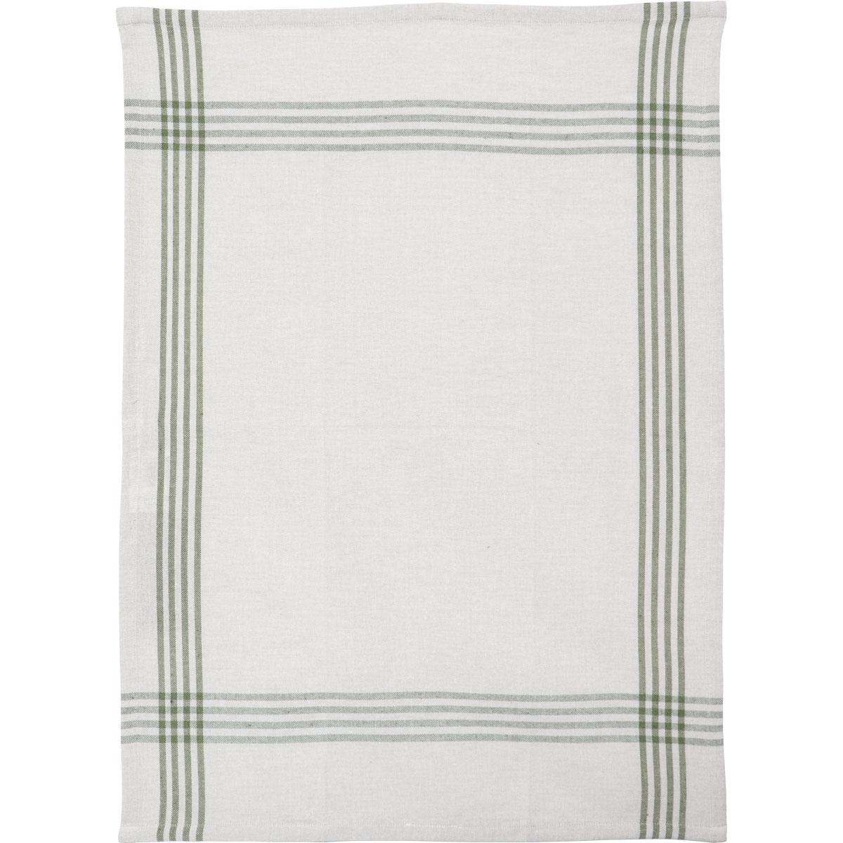 TORCHON OSCAR 50X70CM COTON POLYESTER VERT
