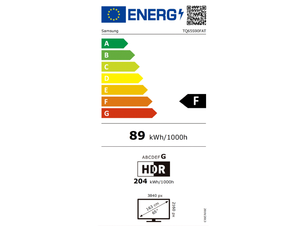 TV OLED SAMSUNG TQ65S90FATXXC 65\