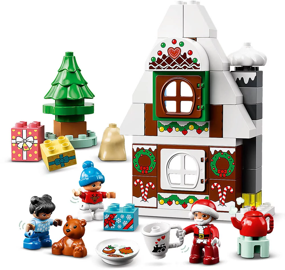 LEGO®DUPLO 10976 LA MAISON EN PAIN D'EPICES DU PERE NOEL