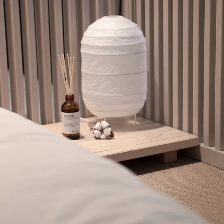 Karup Design - Dock Nachttisch, Kiefer klar lackiert (2er-Set)