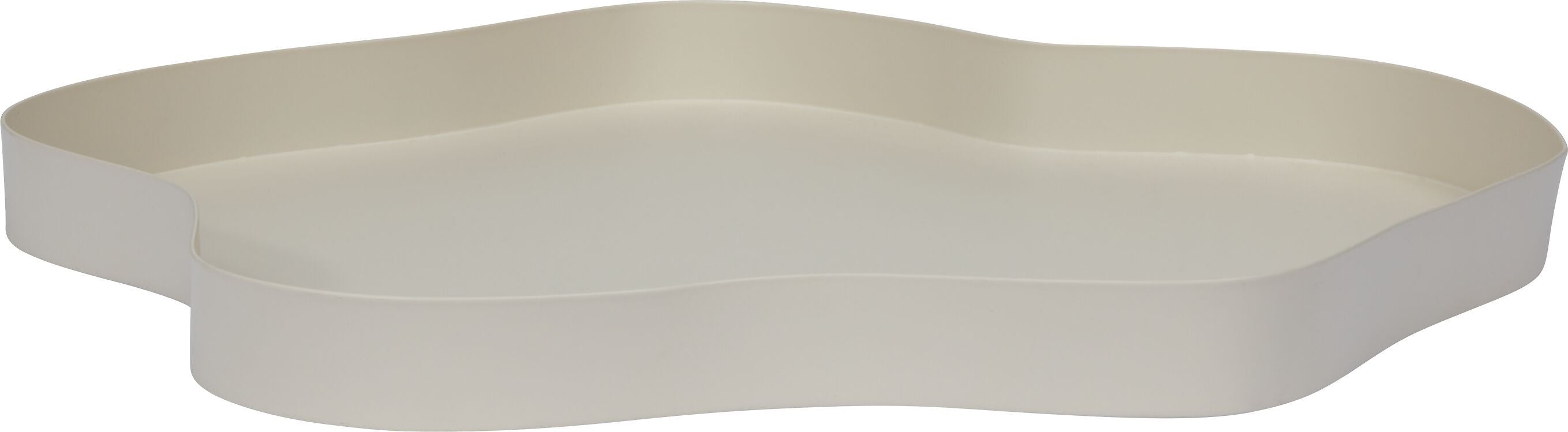 TENYA Deko Platte - Beige / B: 37.0 cm x T: 38.5 cm x H: 3.0 cm