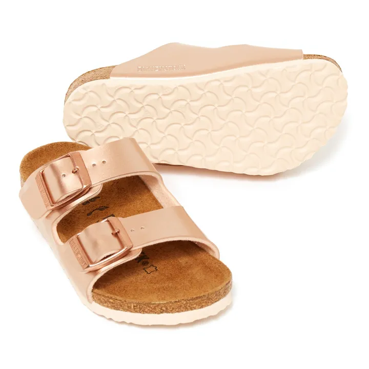 BIRKENSTOCK Sandales Arizona | Or rose