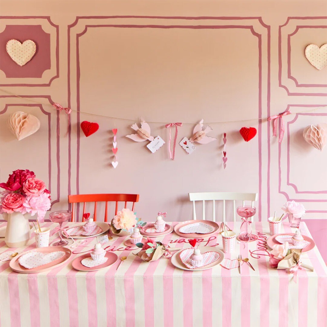 Meri meri servetten vintage rose - 16st
