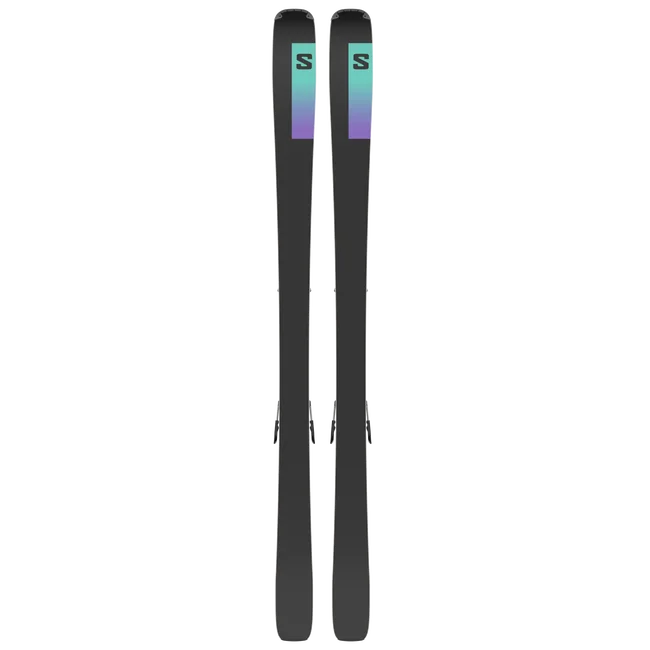 STANCE 84 (and M11)  All Mountain-Ski-Set für Damen Black/ArubaBlue/PatricianPurple