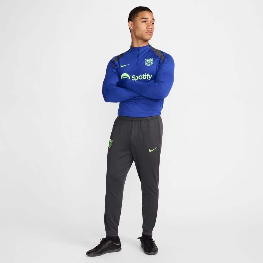 FC Barcelone Bas de Survêtement Dri-FIT Strike 3ème - Gris/Bleu Royal/Vert