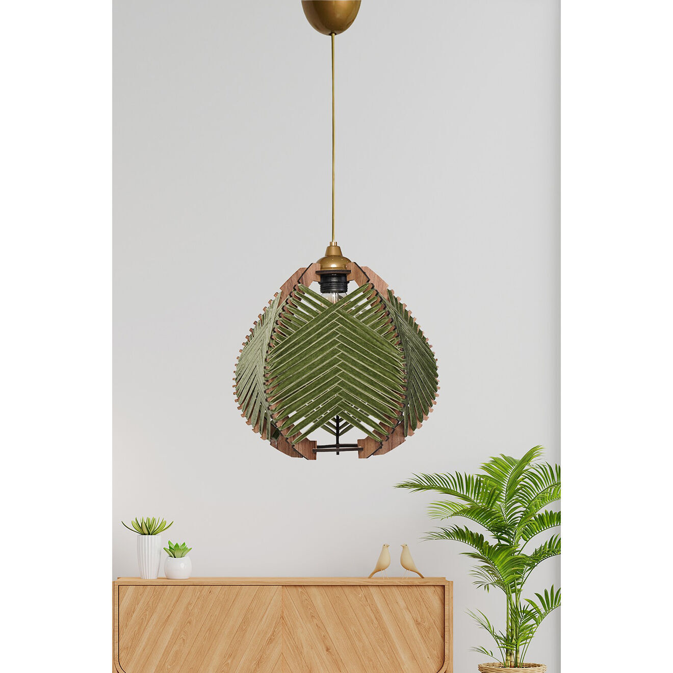Sheen Suspension YL228 verte - 30x25 cm