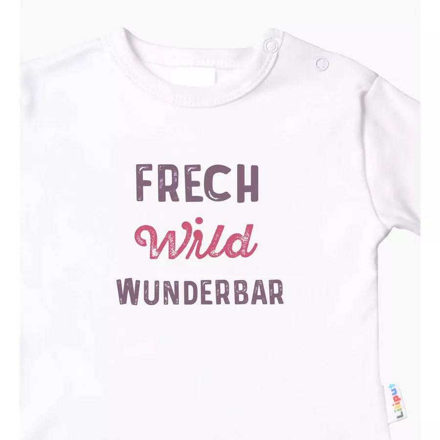 Liliput Langarmshirt Frech weiß