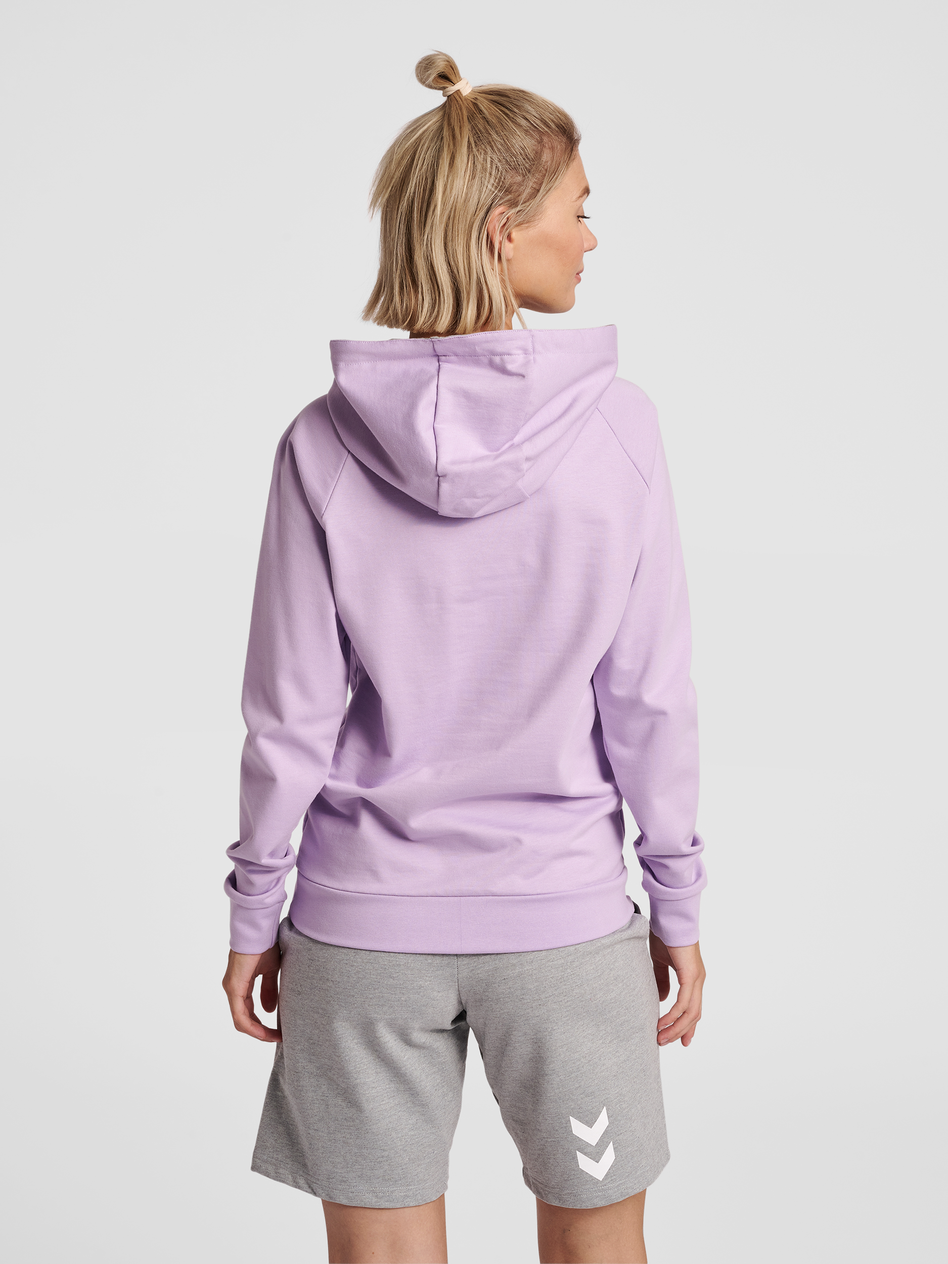 HUMMEL GO COTTON LOGO HOODIE WOMAN