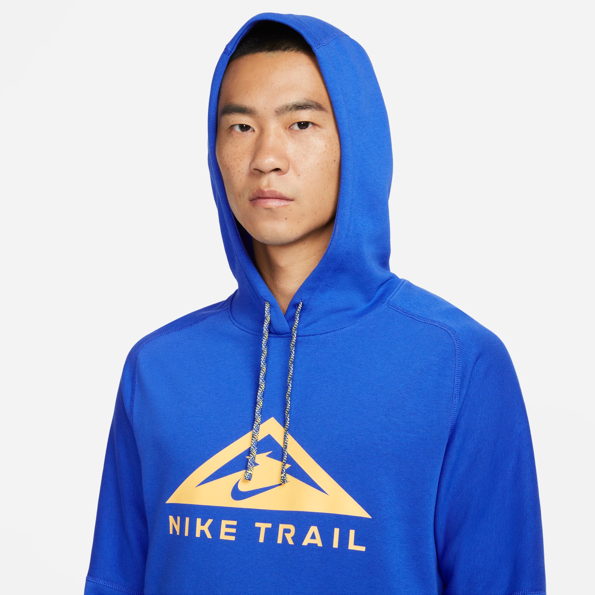 Dri-FIT Trail Magic Hour Hoodie Herre 405/Hyper Royal/Citron Pulse/Citron Pulse