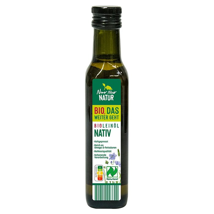 NUR NUR NATUR Bio-Leinöl 250 ml