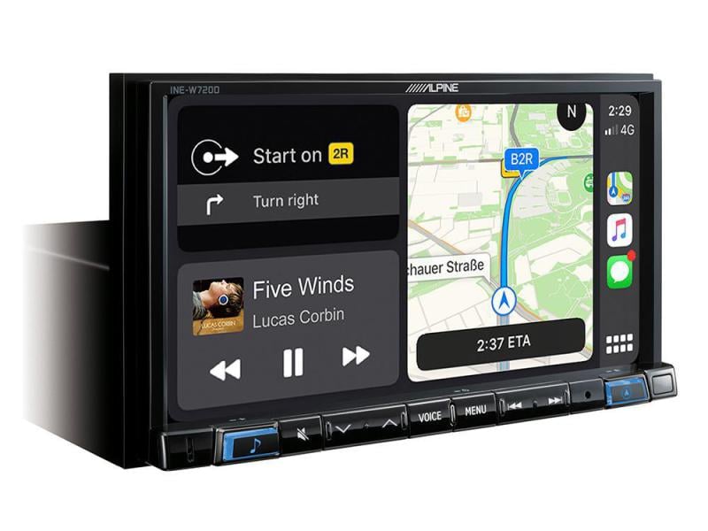 Alpine Autoradio INE-W720D 2 DIN Autoradio mit DAB/DAB -Tuner