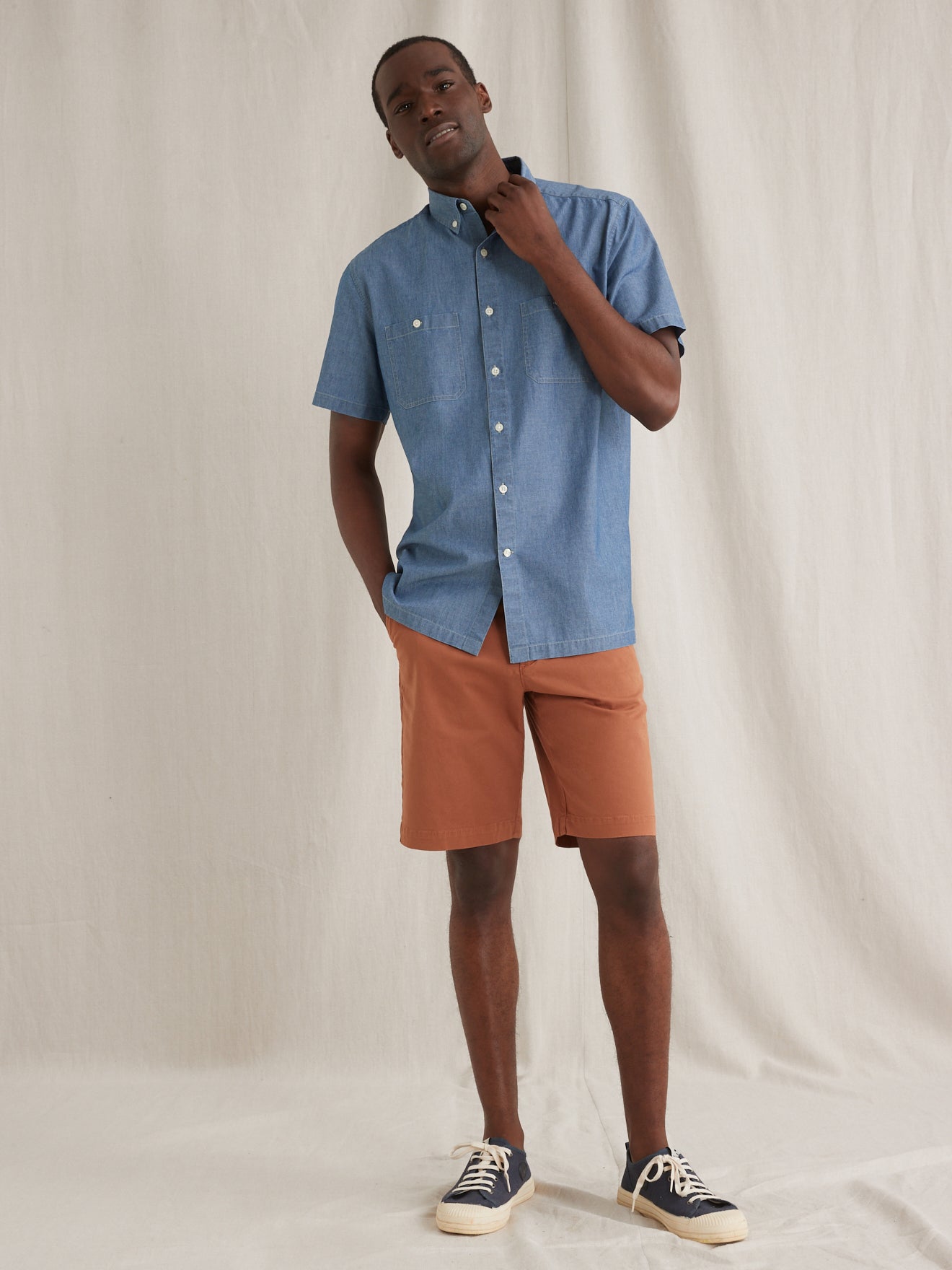 Bermuda droit homme