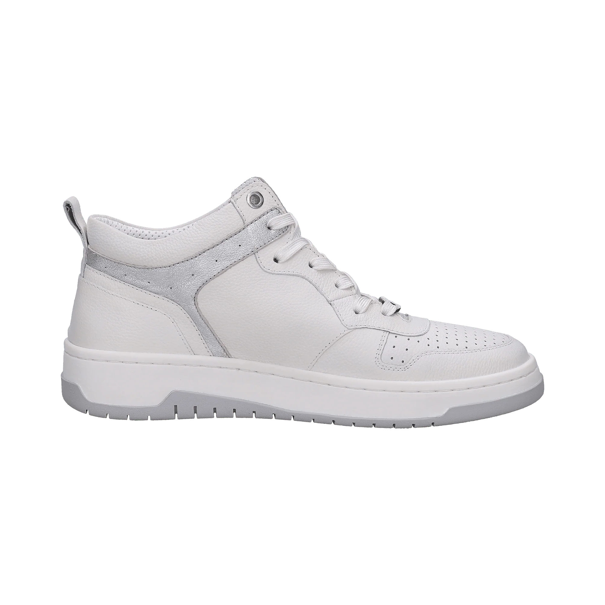Leder Sneaker weiß