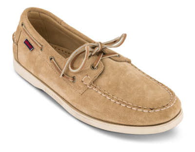 Sebago Docksides Portland Nubuck 901 Sejlersko Beige Camel 7000GA0