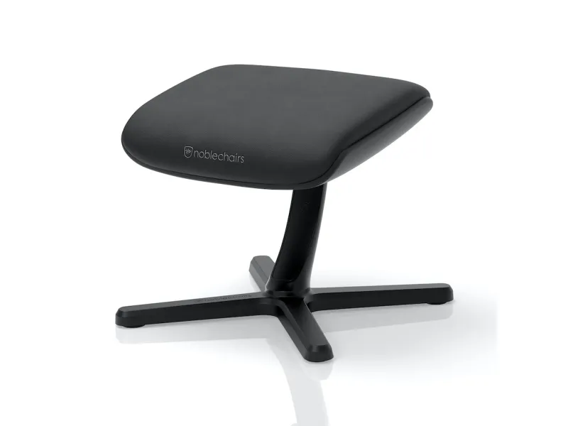 noblechairs NBL-FR-PU-BED, Sort, Aluminium, Stof, Skum, Plast, 0 - 45°, 490 mm, 400 mm, 450 mm