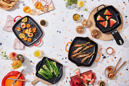 Le Creuset Skillet Vierkante Grillpan 26 cm Zwart
