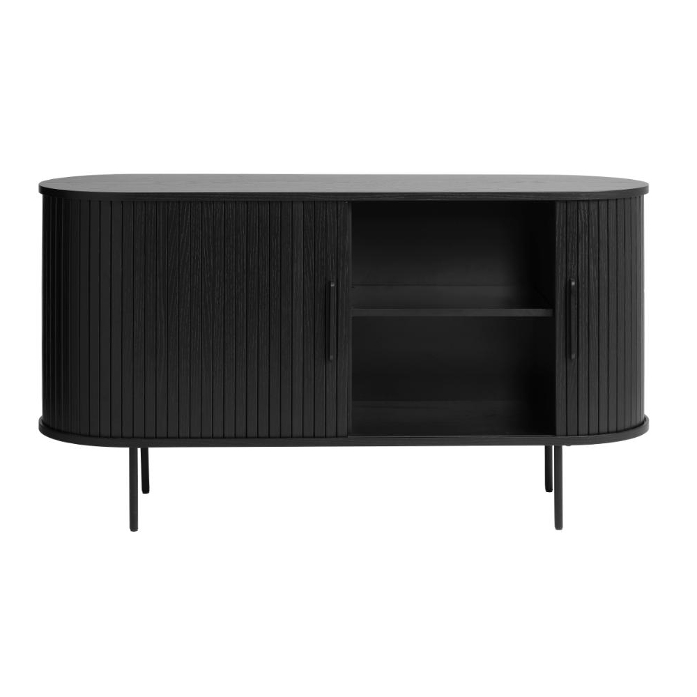 Houten sideboard Lenn Zwart