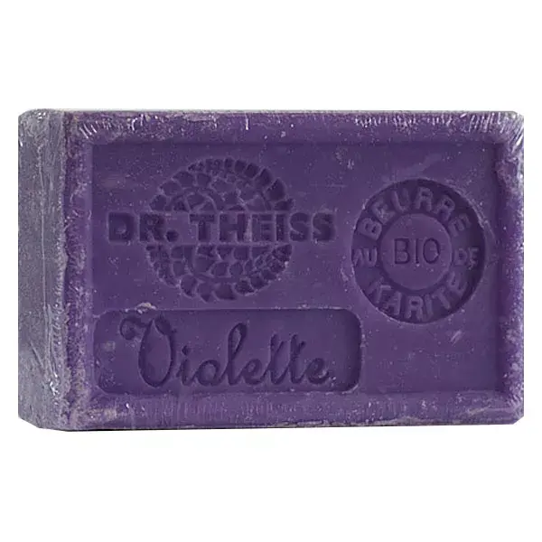 Dr Theiss Savon de Marseille-Violette + Beurre de Karité Bio 125g