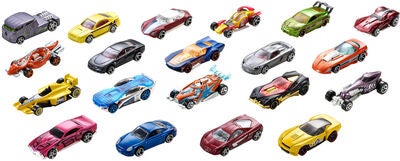 Hot Wheels Bilsett 20-pack