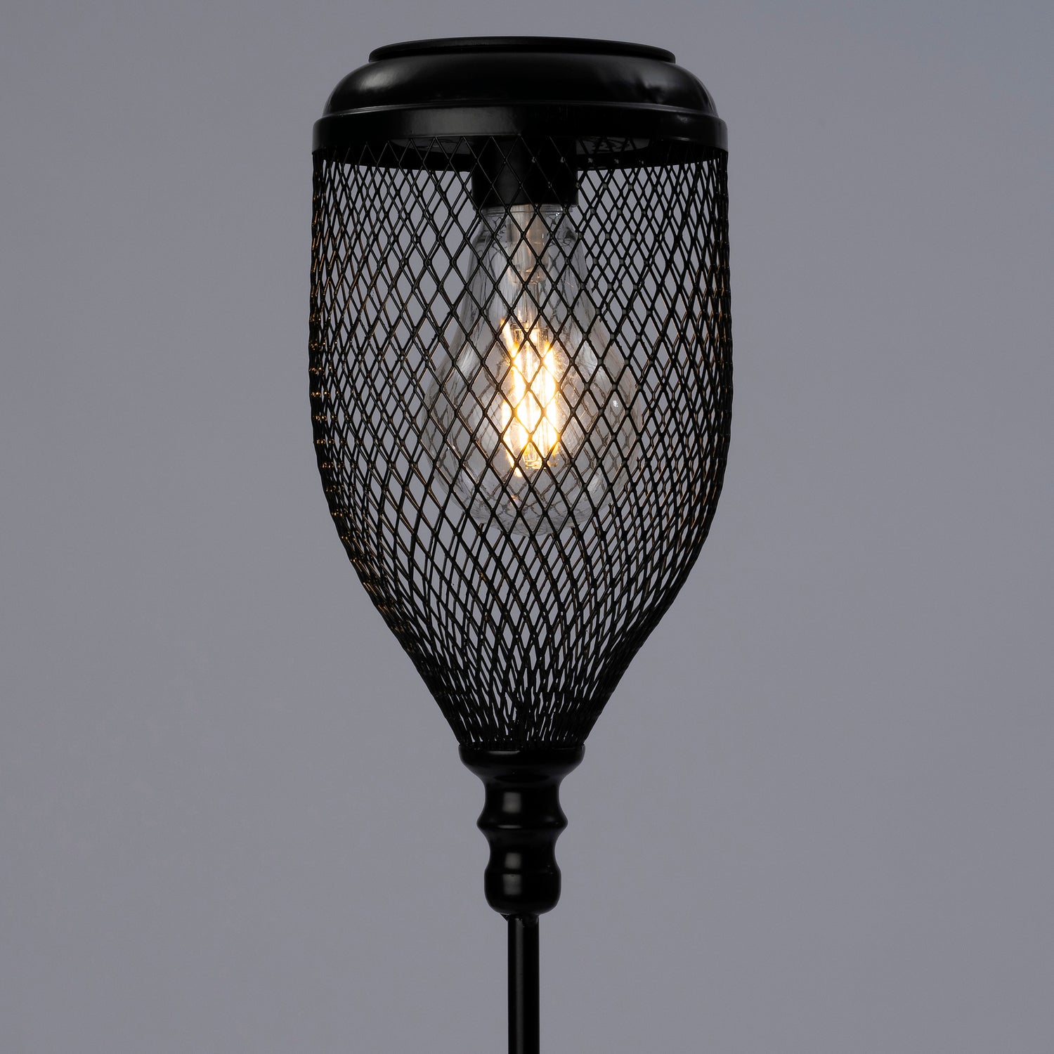 Intratuin solar tuinsteker Malé zwart D 11 H 81 cm
