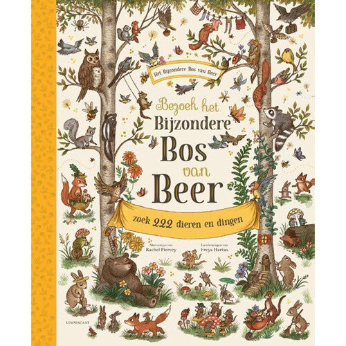 Uitgeverij lemniscaat zoekboek bezoek het bijzondere bos van beer