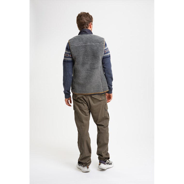 Elevenate M Glacier Pile Vest Rock