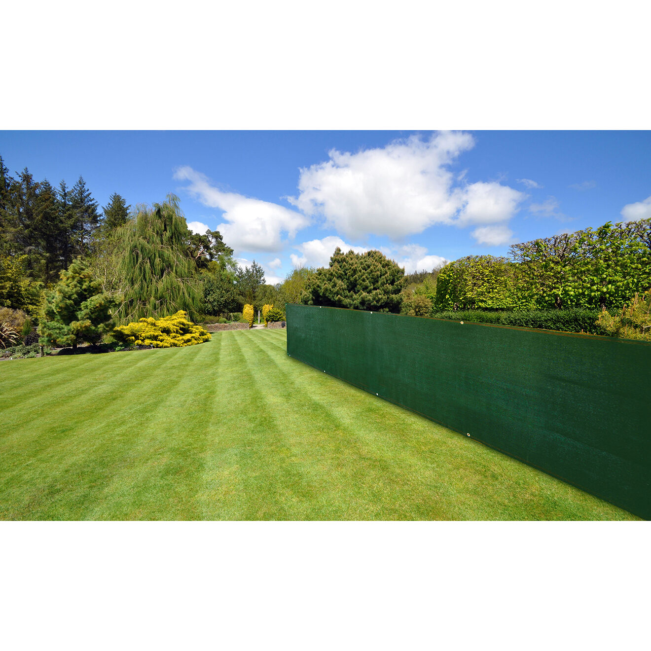 Pratik Garden Brise-vue 220 gr/m² vert - 1,8x10 m