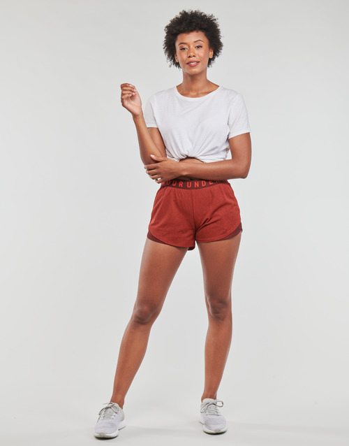 Under Armour - PLAY UP TWIST SHORTS 3.0 - Chestnut Red / Radio Red / Radio Red