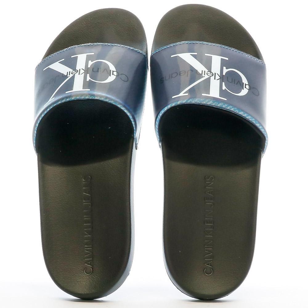 Calvin Klein Jeans Claquettes Bleu Homme Calvin Klein Jeans YM0YM00953