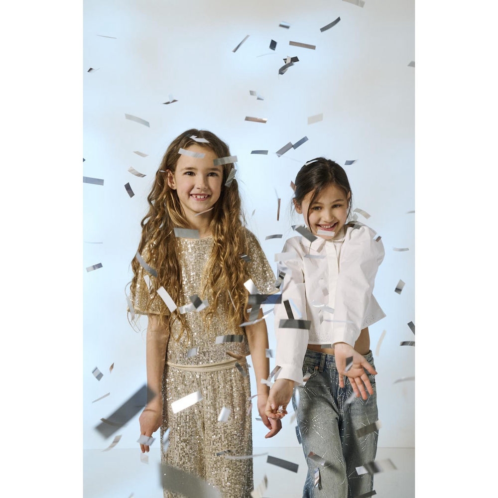 Køb kids ONLY Medium Blue Denim Hope Rhinestone Star Wide Denim Tai