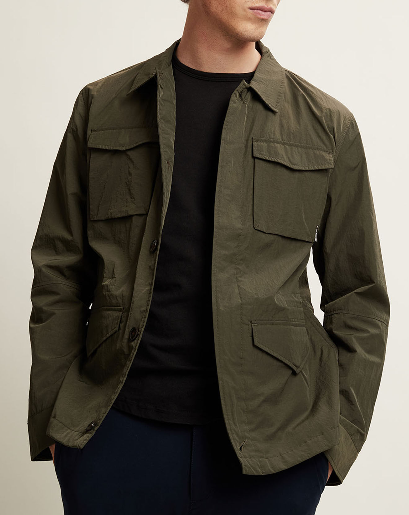 Ben Sherman Veste saharienne Noah vert foncé