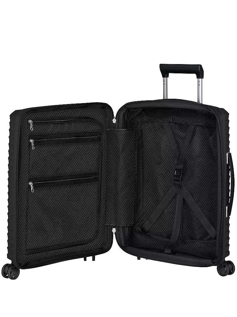 SAMSONITE Trolley  UPSCAPE SPINNER 55cm erweiterbar Black schwarz