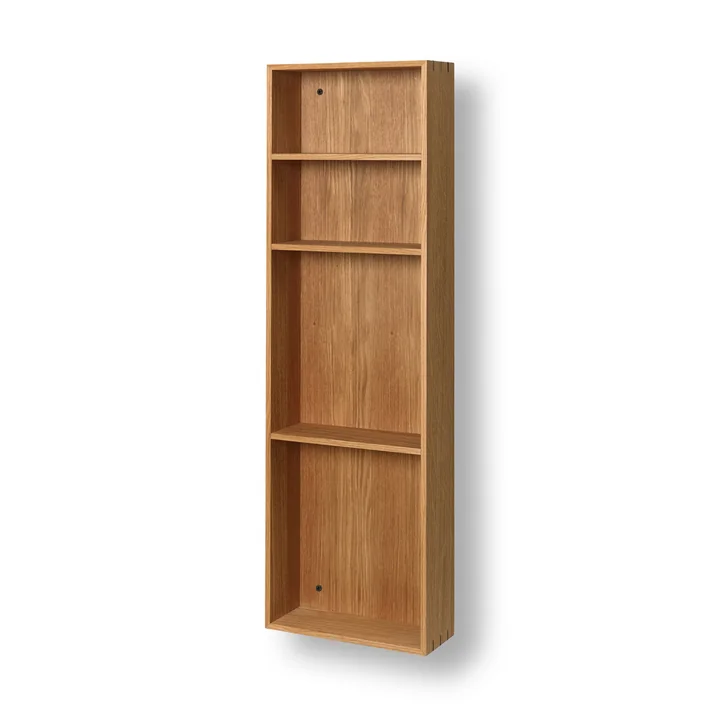 Ferm Living - Bon Wandregal, 24 x 80 cm, Eiche geölt