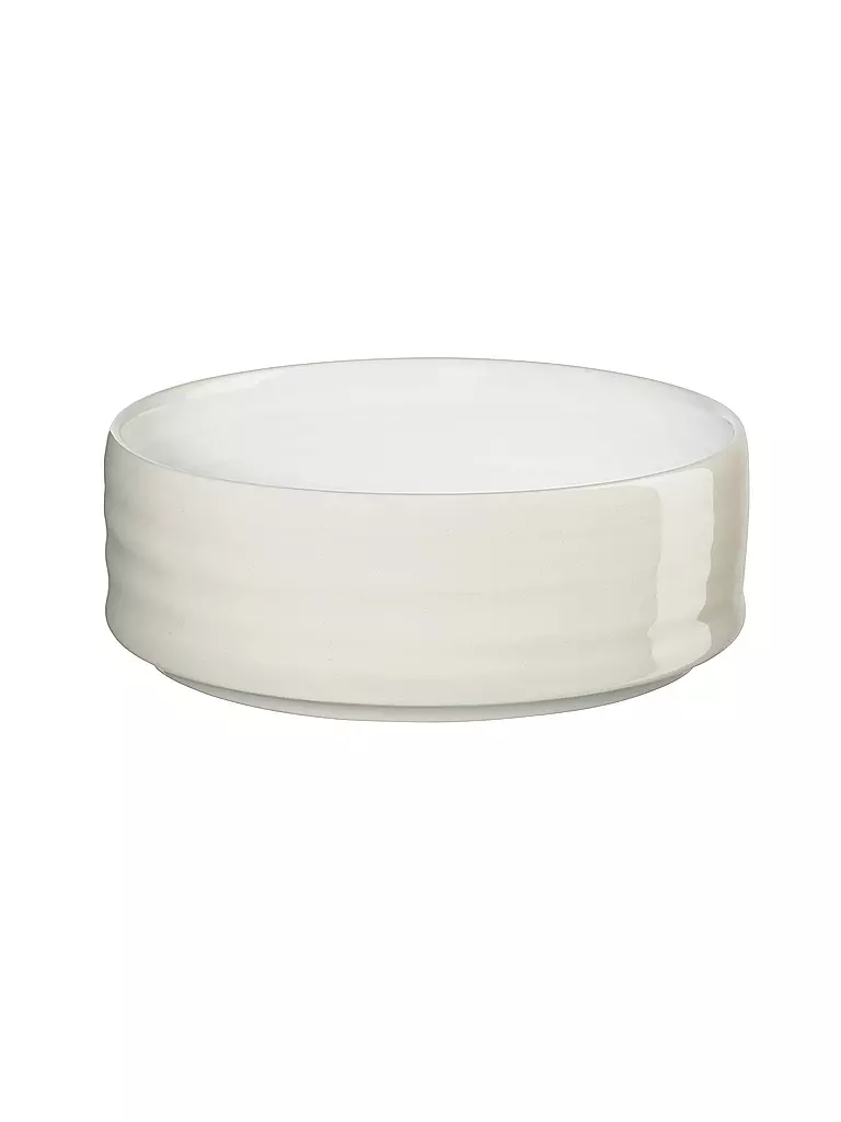 ASA SELECTION Schale 12,5cm RE:GLAZE Sparkling White creme