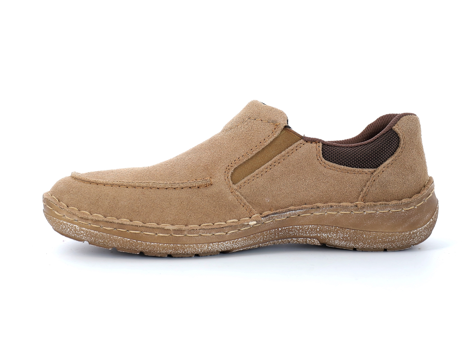 Rieker-03064 Nubuck Taupe