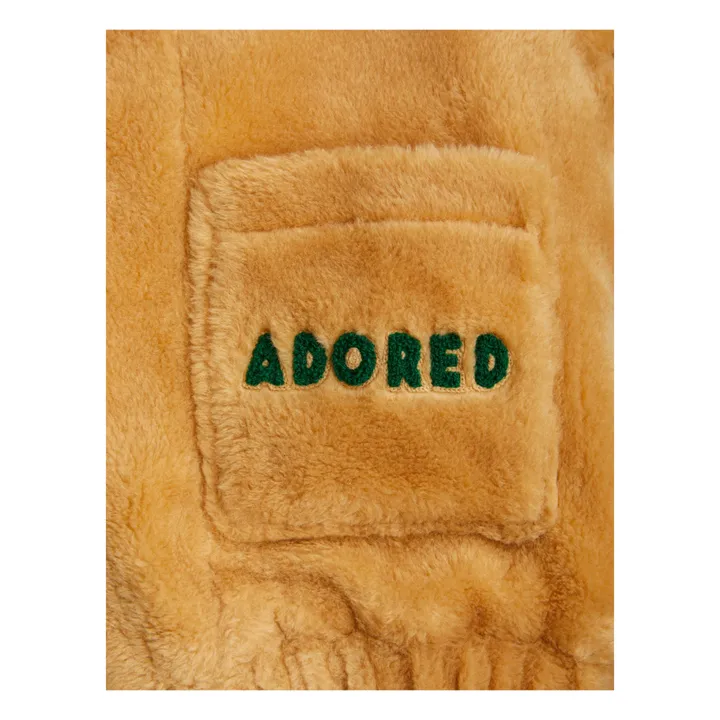 Mini Rodini Veste Polaire Polyester Recyclé Adored | Beige