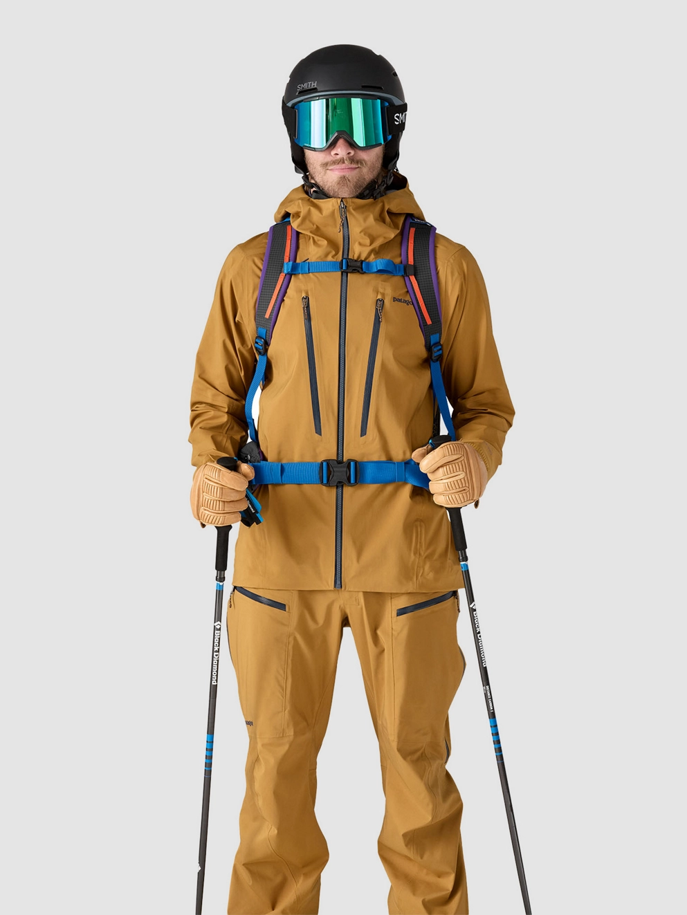 Patagonia Descensionist Snow Backpack forge grey