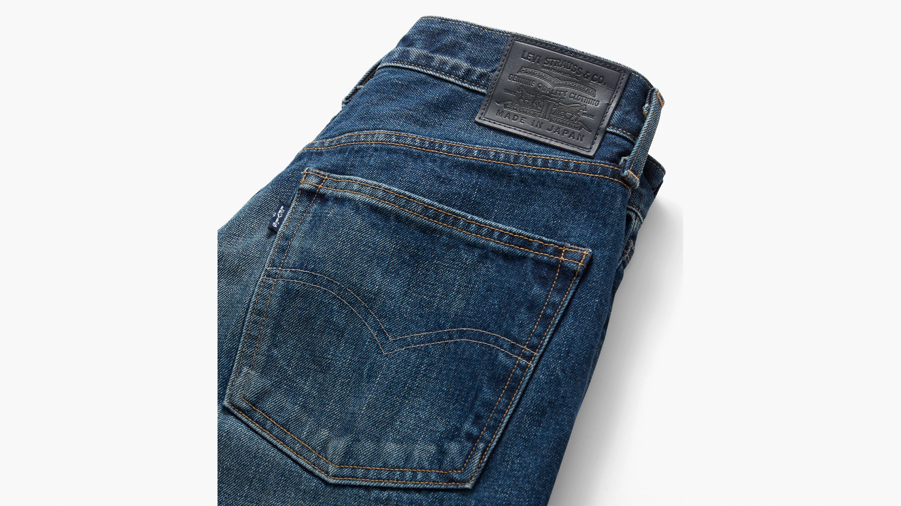 Jean Levi's® Barrel fabriqué au Japon - Mij Sengai Medium Worn In - Bleu