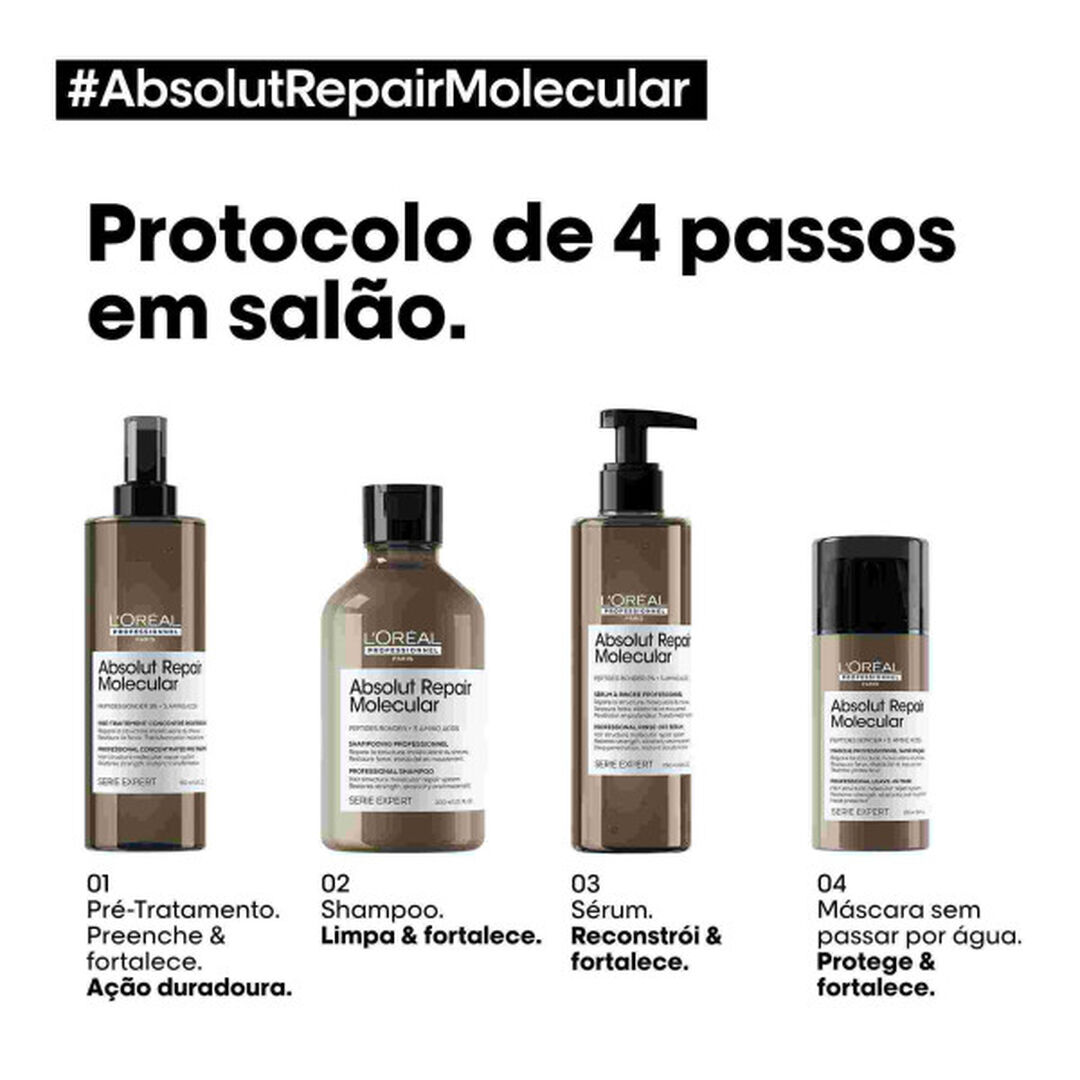 L'ORÉAL PROFESSIONNEL SERIE EXPERT Shampoo Absolut Repair Molecular - 300ml