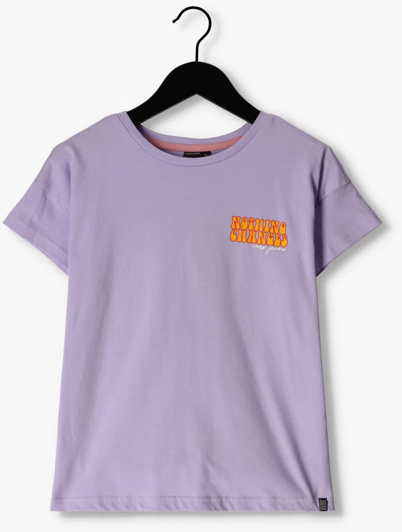 CARS JEANS lila cars jeans t-shirt fajah ts