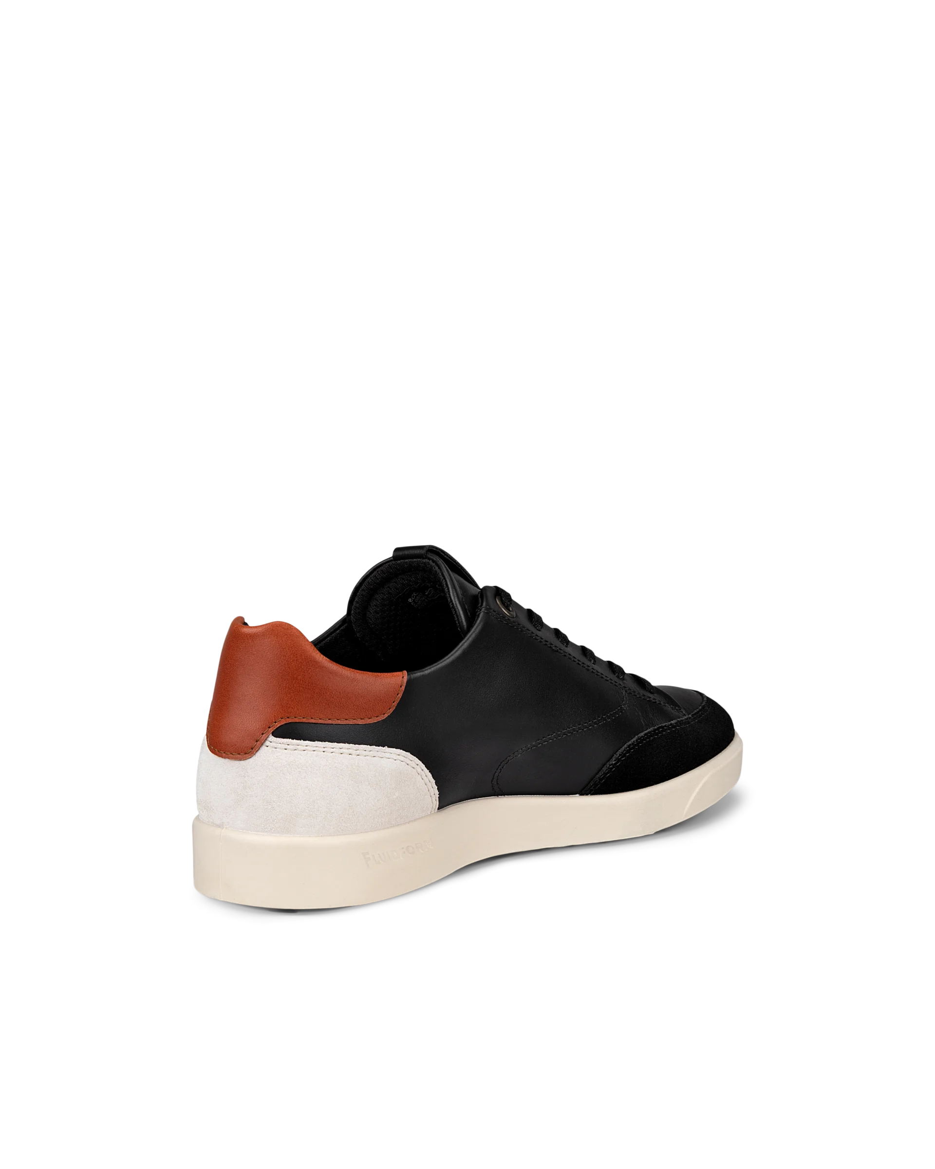 ECCO STREET LITE W Damen Ledersneaker Schwarz
