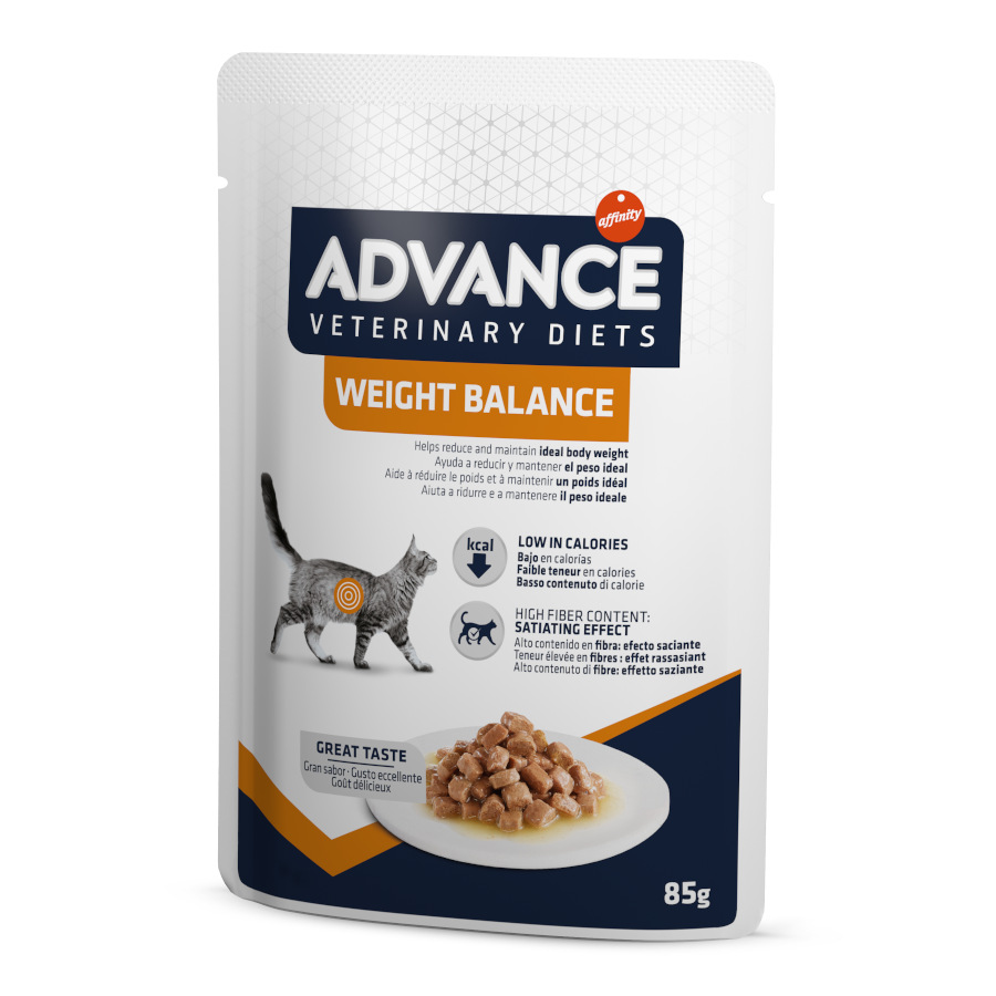 85 g Advance Veterinary Diets Weight Balance Sobre para gatos