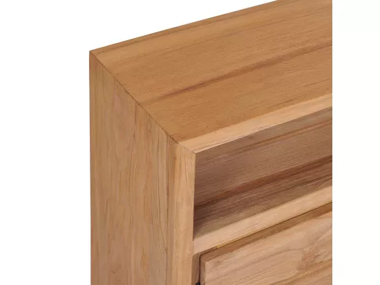 Buffet 80x30x60 cm bois de teck massif