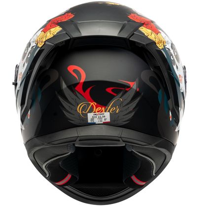 Casque Dexter EROS CALAVERA - Noir